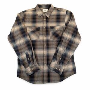 NWT PX Plaid Flannel Shirt Mens Medium
